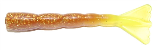 Jaw Breaker Shrimp Rootbeer Gold Chartreuse Tail - Image 1