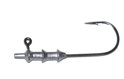 Gambler Lures Fat Ace 6" Soft Plastic Stick Bait - Black Blue Glitter With Blue Tip