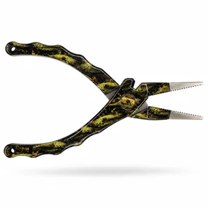 7.5" Aluminum Pliers Bass Camo