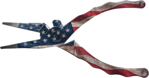 LIMITED 7.5" Aluminum Pliers American Pride