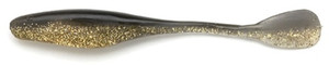 6" Flapp'n Shad Smoke & Gold
