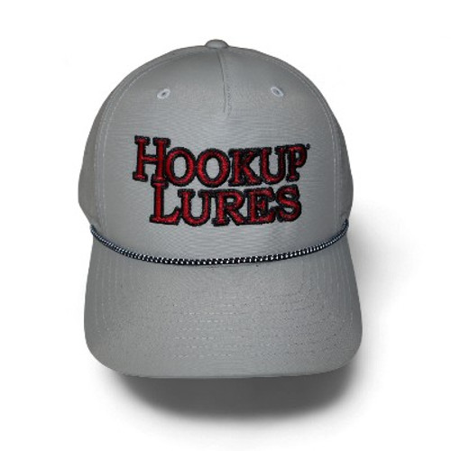 Hookup Lures Silver Logo Hat