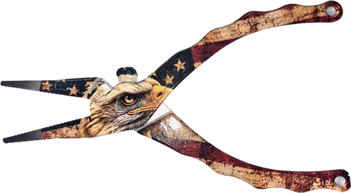 LIMITED 7.5" Aluminum Pliers Eagle Heritage