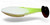 EZ Shaker White Chartreuse Silver Tail
