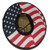 Gambler Straw Hat Stars & Stripes