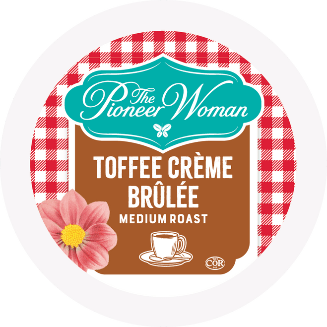 The Pioneer Woman Flavored Coffee Pods Toffee Creme Brulee