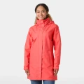 Helly Hansen's Women's Aden Long Raincoat in Navy