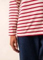 Saint James Women's Minquidame Breton Sailor Striped Shirt 