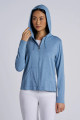 Coolibar Seaside Hoodie UPF 50+ | Island Pursuit | Free shipping over $100