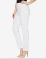Krazy Larry  Pull-On Ankle Pants in White 