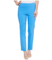 Krazy Larry Pull-On Ankle Pants in Blue. 