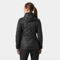 Helly Hansen Women's Eco-friendly LIFALOFT™ Hooded Insulated Jacket in Black 