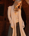 Alashan Cashmere 100% Cashmere Essential Scarf in Natural