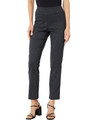 Krazy larry Pull-On Ankle Pants in Black Ash