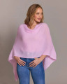 Alashan cashmere  Cashmere Draped Dress Topper in Beach Pink