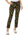 Krazy Larry Pull-On Ankle Pants Black Tulip