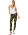 Krazy Larry Pull-On Ankle Pants Black Tulip