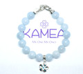 Kamea Island Jewelry Na Wahine Honolua Bay Bracelet 10mm Aquamarine