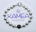 Kamea Island Jewelry Na Wahine Pearl Kai Bracelet 10mm Hematite
