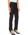 Krazy Larry Pull-On Denim Ankle Pants in color Black denim 