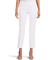 Krazy Larry Pull-On Ankle Pants in White Flamingo