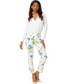 Krazy Larry Pull-On Ankle Pants in White Iris