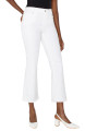 Liverpool Los Angeles Women's The Gia Glider® Crop Flare With Fray Hem