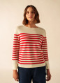 Saint James Ecins Sailor Striped Pullover Sweater 