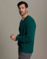 Alashan Cashmere Men's 100% Cashmere Classic V-Neck Pullover