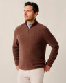Johnnie-O Men's Dion Sherpa 1/4 Zip Pullover