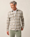 Marcelo Stretch Knit Flannel Lodge Shirt