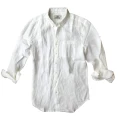 Madda Fella Men's Ernest Long Sleeve Linen Shirt 