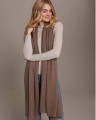 Alashan Cashmere 100% Cashmere Breezy Travel Wrap in Truffle