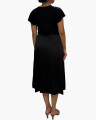 Michael Stars Women's Meryl Black Midi Dress