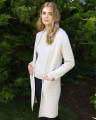Alashan Cashmere Cotton Cashmere Sarah Shawl Collar Jacket in Mineral