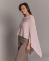 Alashan cashmere Cashmere Draped Dress Topper in Lip Gloss