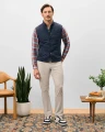 Johnnie-O Men's Bauer Top Shelf Quilted Vest 