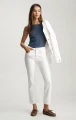 Mavi Jeans Women's Anika Mid Rise Cropped Flare Jeans