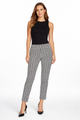 Krazy Larry Pull-On Ankle Pants in Geo