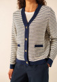  Saint James ISTRES Textured Knit Cardigan