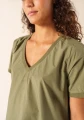 Saint James Morgane V-Neck Cotton Dress