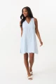 HiHo Jasmine Sleeveless Linen Dress