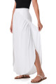 Coolibar Lynsu Wide Leg Pants with Overlap Detail