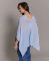 Alashan cashmere  Cashmere Draped Dress Topper in Bliss