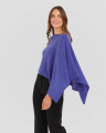 Alashan cashmere  Cashmere Draped Dress Topper in Cape Cod