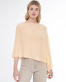 Alashan cashmere  Cashmere Draped Dress Topper in Mimosa