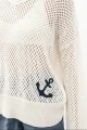 HiHo Mesh Anchor V-Neck Sweater 