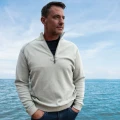Madda Fella Riptide Reversible Quarter-Zip Sweater