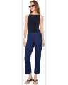 Krazy Larry Pull-On Stretch Wide Ankle Pants in Denim