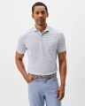 Johnnie-O Performance Mesh Polo – Cruz Stripe